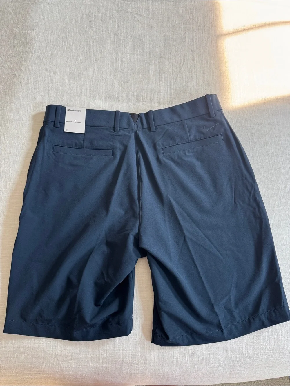 Nike Men's Dark Blue Hybrid Performance Shorts